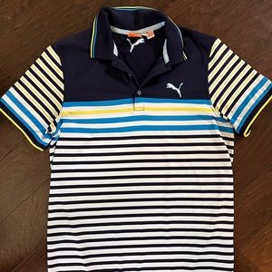 Large Mens puma golf polo shirt